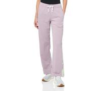 adidas Women's Floral Graphic 3-Stripes French Terry Pants, Preloved Fig, Large