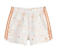 Adidas Women's Floral Shorts Multicolor/Rustic Orange Small