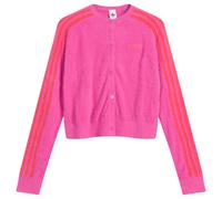 Adidas Women's Fluffy Knitted Cardigan Semi Lucid Fuchsia