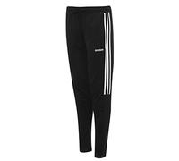 adidas Womens Football Sereno Slim Poly Tracksuit Bottoms Black/White 0-2 (XXS)
