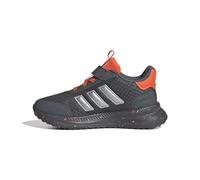 adidas Women's Forum Bold W Gymnastics Shoes, Grey Orange Impact Silver Matte, 30.5 EU
