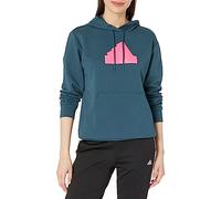 adidas Women's Future Icon Badge of Sport Hoodie Hooded Sweatshirt, Arctic Night, L
