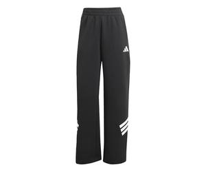 adidas Women's Future Icons Three Stripes Open Hem Pant, Black, L