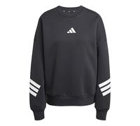 adidas Women's FUTURE ICONS THREE STRIPES SWEATSHIRT, black, L