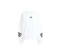adidas Women's FUTURE ICONS THREE STRIPES SWEATSHIRT, white, M