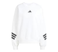 adidas Women's FUTURE ICONS THREE STRIPES SWEATSHIRT, white, XS