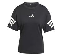adidas Women's Future Icons Three Stripes T-Shirt, Black, M