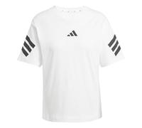 Adidas Future Icons 3 Stripes Short Sleeve T-shirt White XS Women