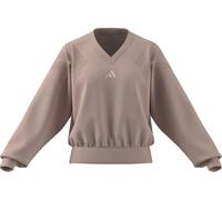 adidas Women's Future Icons Three Stripes V Neck Sweatshirt Sweatshirt (pack of 1)
