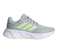 adidas Women's Galaxy 6 Shoes Running, Silver/Semi Green Spark/Linen Green, 4 UK