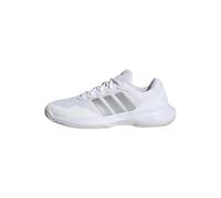adidas Women's GAMECOURT 2 Tennis Shoes, FTWR White/Silver met./Silver met., 7 UK