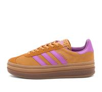 Adidas Women's Gazelle Bold Sneaker Flash Orange/Purple Burst/Crew Orange