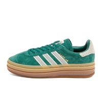Adidas Women's Gazelle Bold W Sneaker Green/White/Gold