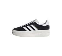 adidas Originals Womens Gazelle Bold Trainers, Core Black/Ft White/Core White, Size 8, Women Core Black/Ft White/Core White