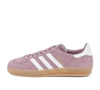 adidas Gazelle Indoor Sneaker (Shadow Fig/Ftwr White/Gum 3 - 4) - Size 4