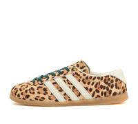 Adidas Women's Gazelle Lo Pro Leopard Sneakers Magic Beige/Ivory/Gum