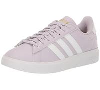 adidas Women's Grand Court 2.0 Sneaker, Silver Dawn/White/Gold Metallic, 7 UK
