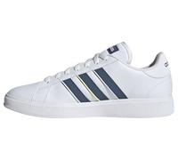 adidas Women's Grand Court Base 2.0 Shoes, Cloud White/preloved Ink/Crystal Jade, 9.5 UK