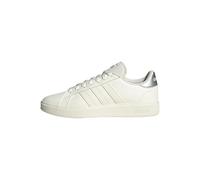 adidas Women's Grand Court TD Lifestyle Court Casual Shoes, core White/Off White/Silver met., 5.5 UK