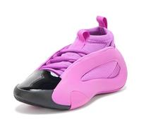 adidas Women's Harden Volume 8 Basketball Sneaker, Purple Burst/Black/Silver Metallic, 13.5 Women/12.5 Men