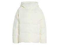 adidas Women's Helionic Down Puffer Hooded Coat, off white, XXL