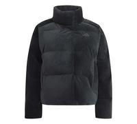 adidas Women's Helionic Down Puffer Velour Coat, black, M