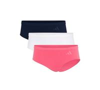 adidas Women's Hipster (3pk) -Sport Active Seamless-Packaged Panties-Bequeme Unterwäsche, Assorted_4a0704, M