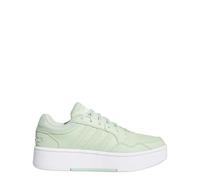 Adidas Women's Hoops 3.0 Bold Sneaker, Linen Green/Linen Green/White, 5 UK