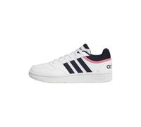 adidas Women's Hoops 3.0 Low Classic Shoes, Cloud White / Legend Ink / Wonder White, 4 UK