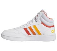adidas Women's Hoops 3.0 MID Shoes, Cloud White/preloved red/Orange, 5.5 UK