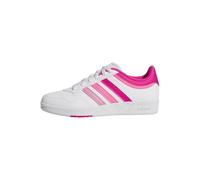 adidas Women's Hoops 4.0 Shoes, FTWR White/Shock Pink/Lucid Pink, 4 UK