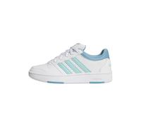 adidas Women's Hoops Classic Shoes, FTWR White/Flash Aqua/preloved Blue, 4 UK