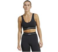 adidas Women's Hyperglam Light Support Sports Bra - Black - Size: Small