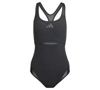 adidas Women's LANELUX Y-Back MESH Swimsuit, Black, 48