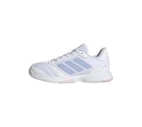 adidas Women's Ligra 8 Womens Indoor Shoes, Cloud White/Violet Tone/Clear Pink, 8.5 UK