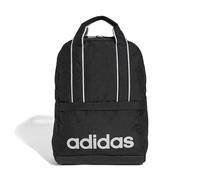adidas Women's LINEAR ESSENTIALS BACKPACK, Black/Silver Metallic, One Size