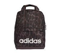 adidas Women's LINEAR ESSENTIALS GRAPHIC BACKPACK, earth strata/shadow brown, One size