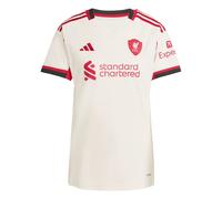 adidas Womens Liverpool Away Shirt 2025 2026 Short Sleeve Domestic Crew Neck