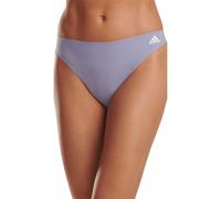 adidas Womens Logo Thong Grey/blue M