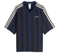 Adidas Women's Loose Linear T-Shirt Blue Small