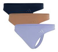 adidas Womens Low Rise Thong 3 Pack Briefs
