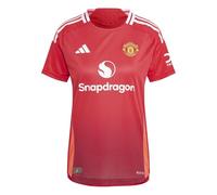 adidas Womens Manchester United Authentic Home Shirt 2024 MUFC Red 10