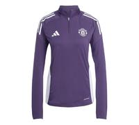 adidas Womens Manchester United Training Top 2025 2026 Long Sleeve Collared