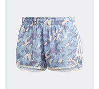 adidas Womens Marathon 20 Camo Running Shorts - Blue