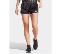 adidas Women's Marathon 20 Running Shorts - Black/White - Size: XL