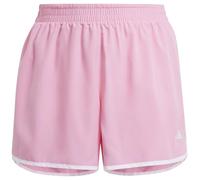 adidas Women's Marathon 20 Running Shorts (Plus Size), Bliss Pink/White, XL Plus