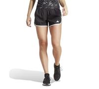 adidas Women's Marathon 20 Running Shorts, Black/White, X-Large/3" Inseam