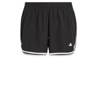 adidas Women's Marathon 20 Running Shorts, Black/White, X-Large/3" Inseam