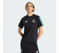 adidas Women's Mercedes - AMG Petronas Formula 1 Team DNA TEE, Black/semi Mint Rush, L