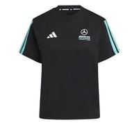 adidas Women's Mercedes - AMG Petronas Formula 1 Team DNA TEE, Black/semi Mint Rush, S